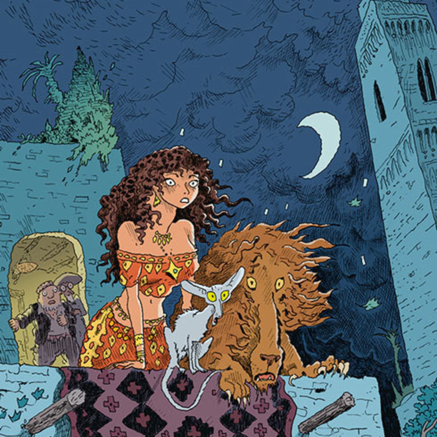 Exposition Joann Sfar au Cartoonmuseum