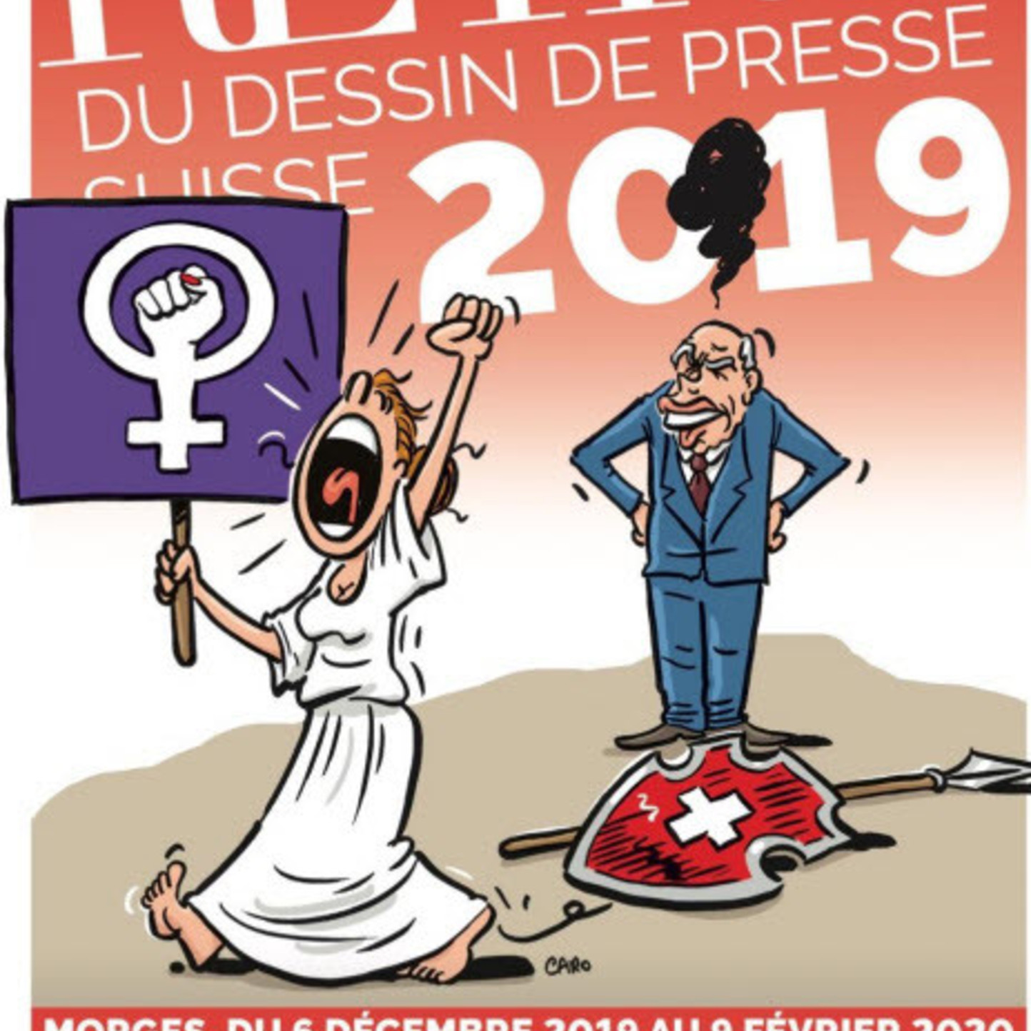 Exposition Rétrospective du dessin de presse suisse 2019