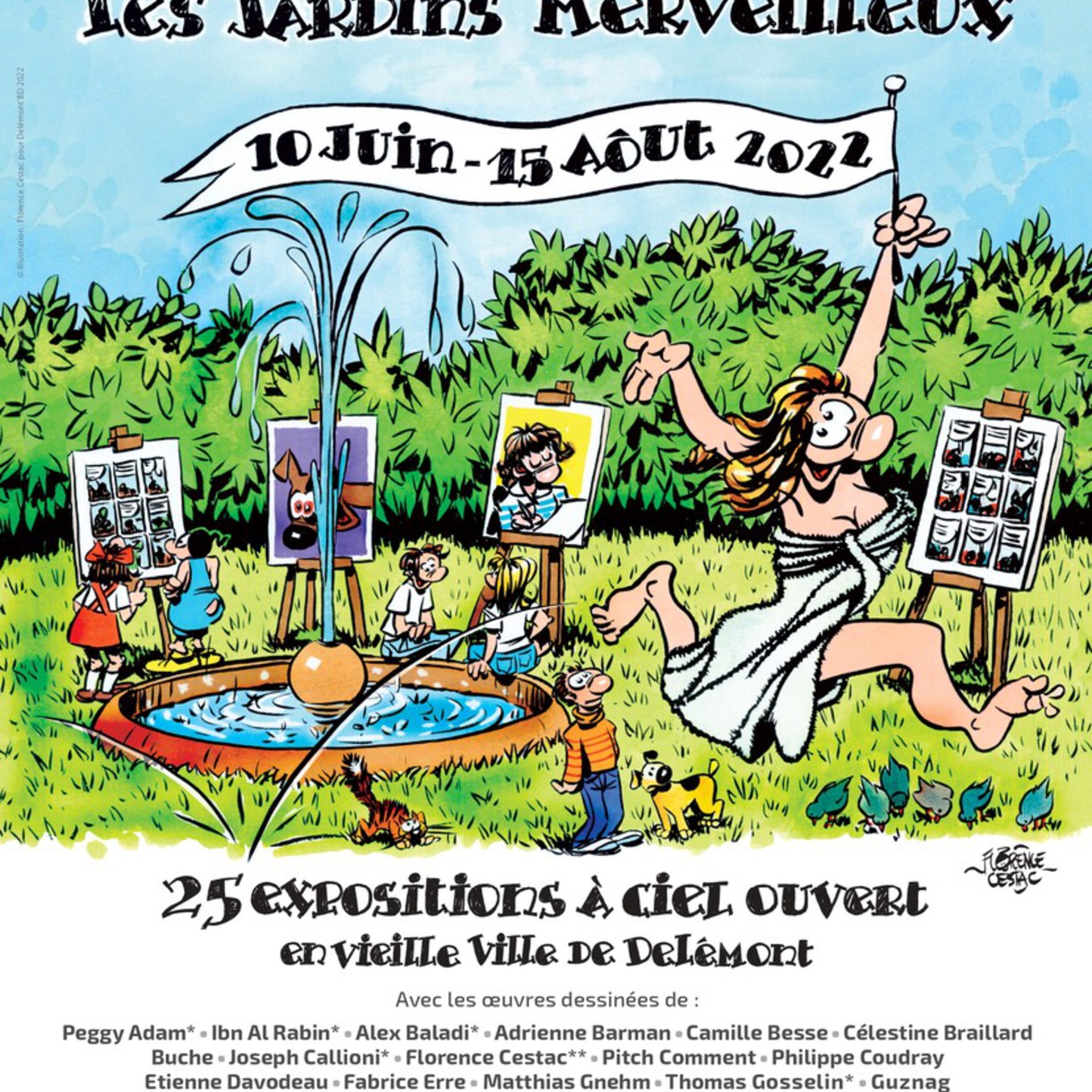Communiqué de presse - Les Jardins merveilleux