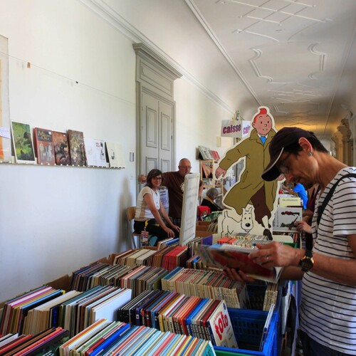 Chez les bouquinistes.