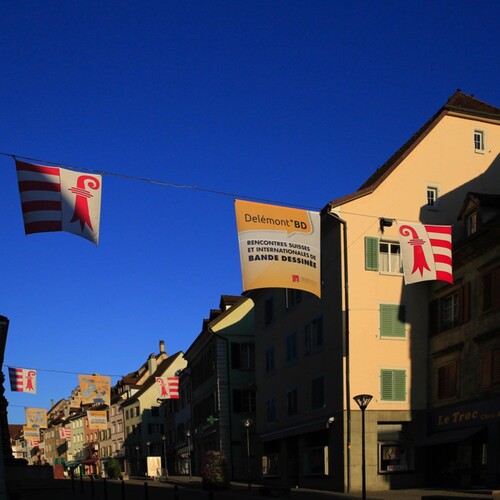 La ville aux couleurs de Delémont'BD.