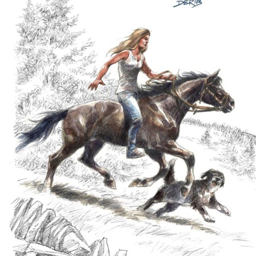 Derib - Le Galop du silence