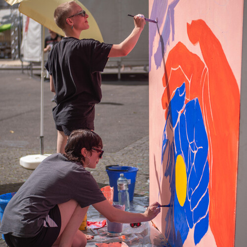 Maeva Rubli et Hanna Schiesser