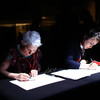 Performance dessinée des autrices invitées