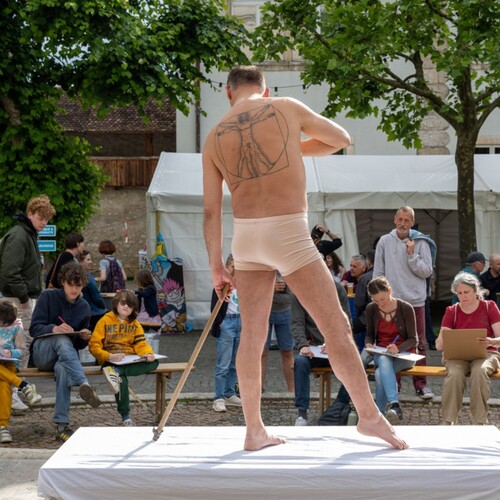 Atelier de dessin d'après modèle