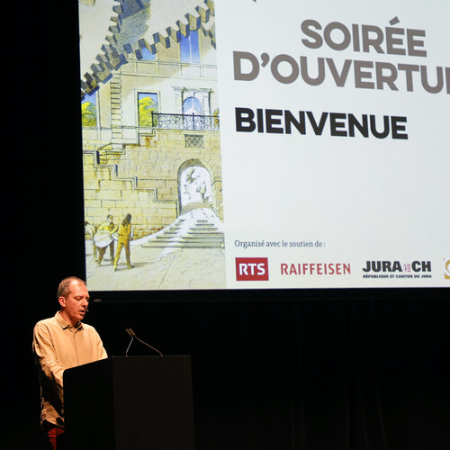 Discours de Cédric Humair, directeur de Delémont'BD