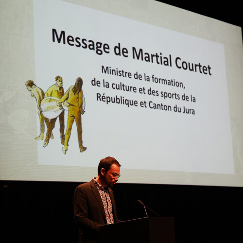 Discours de Martial Courtet, ministre de la formation, de la culture et des sports du canton du Jura