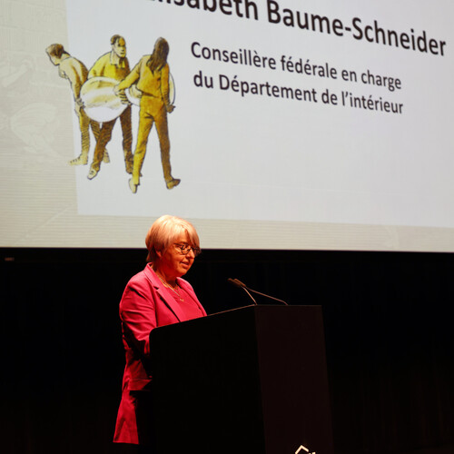 Discours d'Elisabeth Baume-Schneider, Conseillère fédérale
