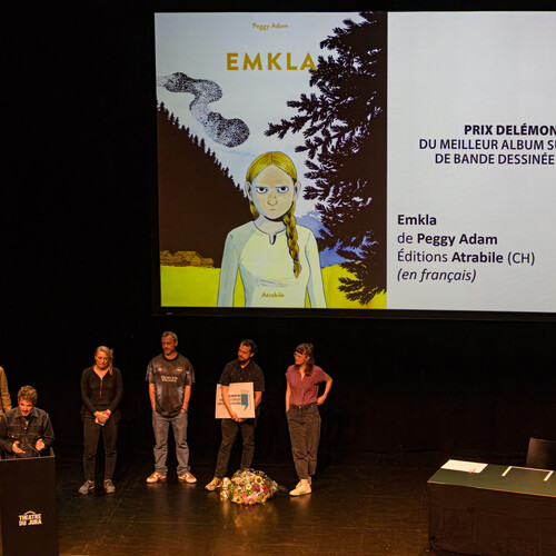 Emkla de Peggy Adam remporte le Prix Delémont'BD du meilleur album suisse de bande dessinée