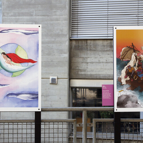 La bûche - Super Héroïnes