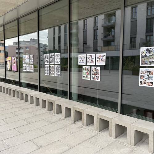 Un faux graphiste - Un coeur bordé de nouilles