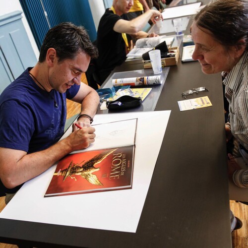 Enrico Marini en dédicace