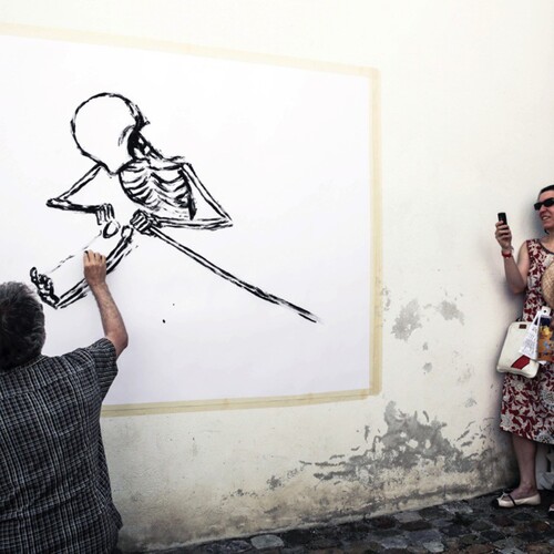 Animation dans la Cour du Château.