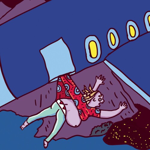 Wanda Dufner (CH) Bauchlandung