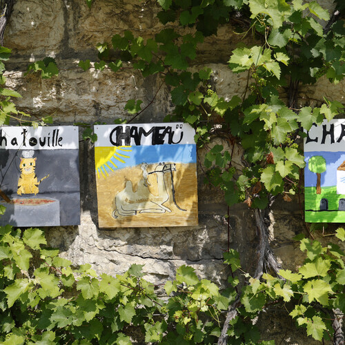 Dessins des élèves de l'école primaire du Château