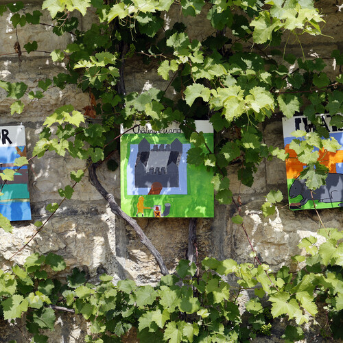 Dessins des élèves de l'école primaire du Château