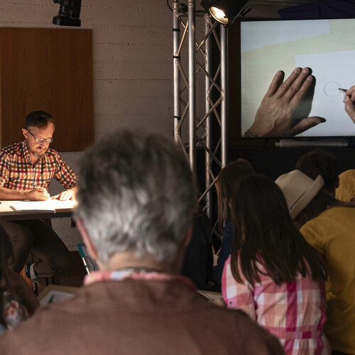 Atelier de dessin avec Sylvain Savoia