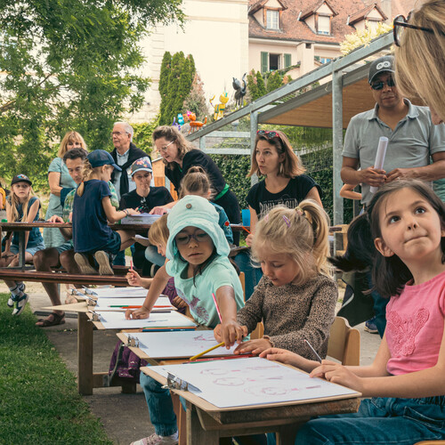 Atelier de dessin d'après modèle