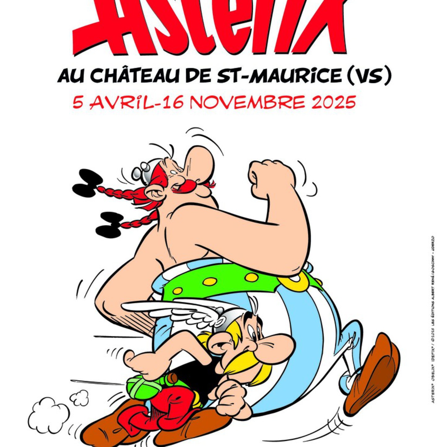 Astérix au Château de St-Maurice
