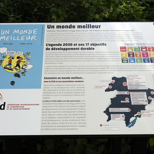 Pierre Wazem, Peggy Adam & FICD / Un monde meilleur