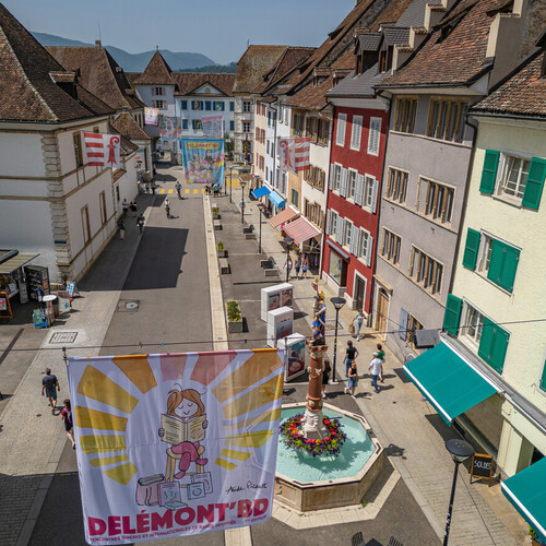 Ambiance générale, DelémontBD 2025, Thématiques