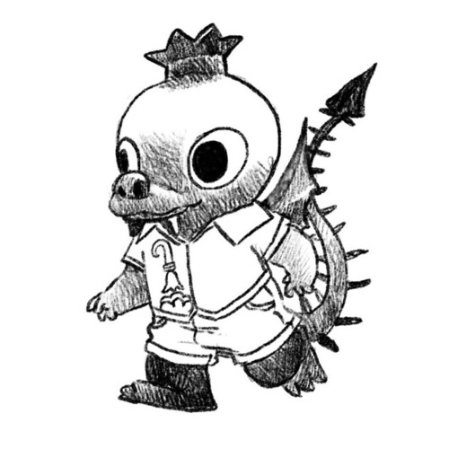 Trissouille est la mascotte officielle de la 12ème édition de Delémont'BD