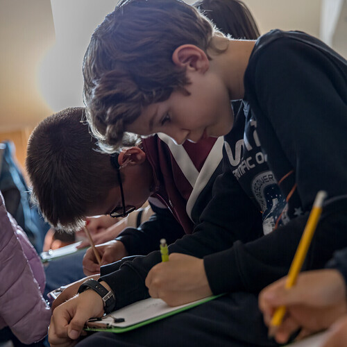 enfants qui dessine - offre pédagogique
